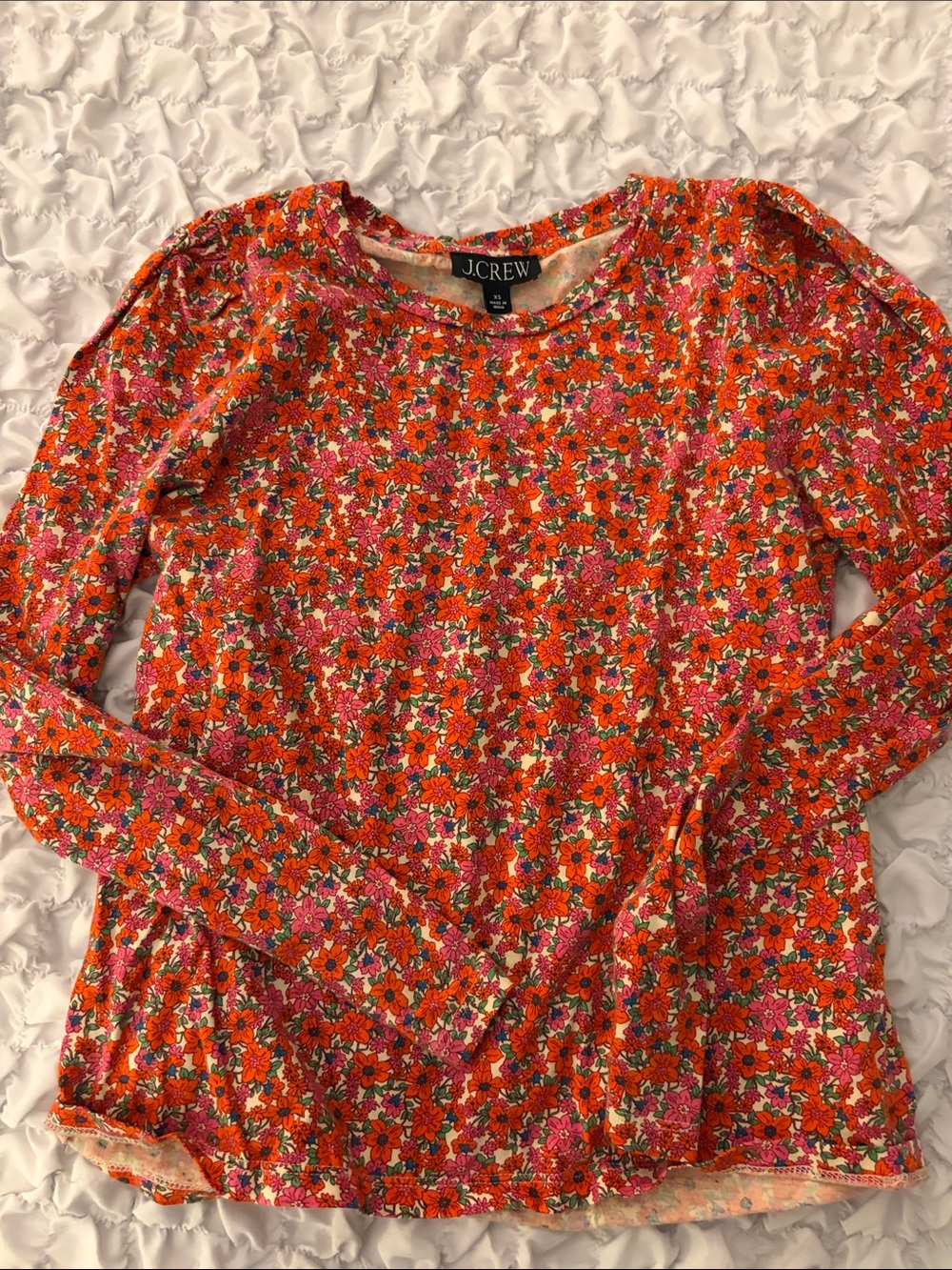 J Crew floral top